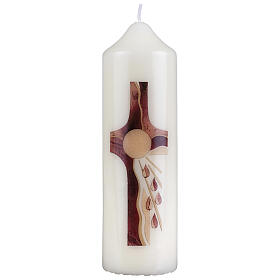 Last Supper candle white 165x 50 mm