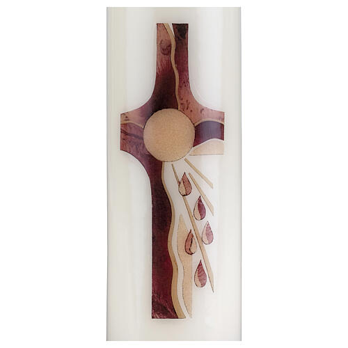 Last Supper candle white 165x 50 mm 2