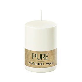 Candle made of sustainable natural wax 9x6 cm