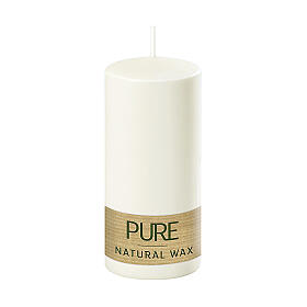 Pillar candle natural wax eco-friendly 130x60 mm