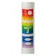 Baptismal candle with rainbow squares 400x40 mm s2
