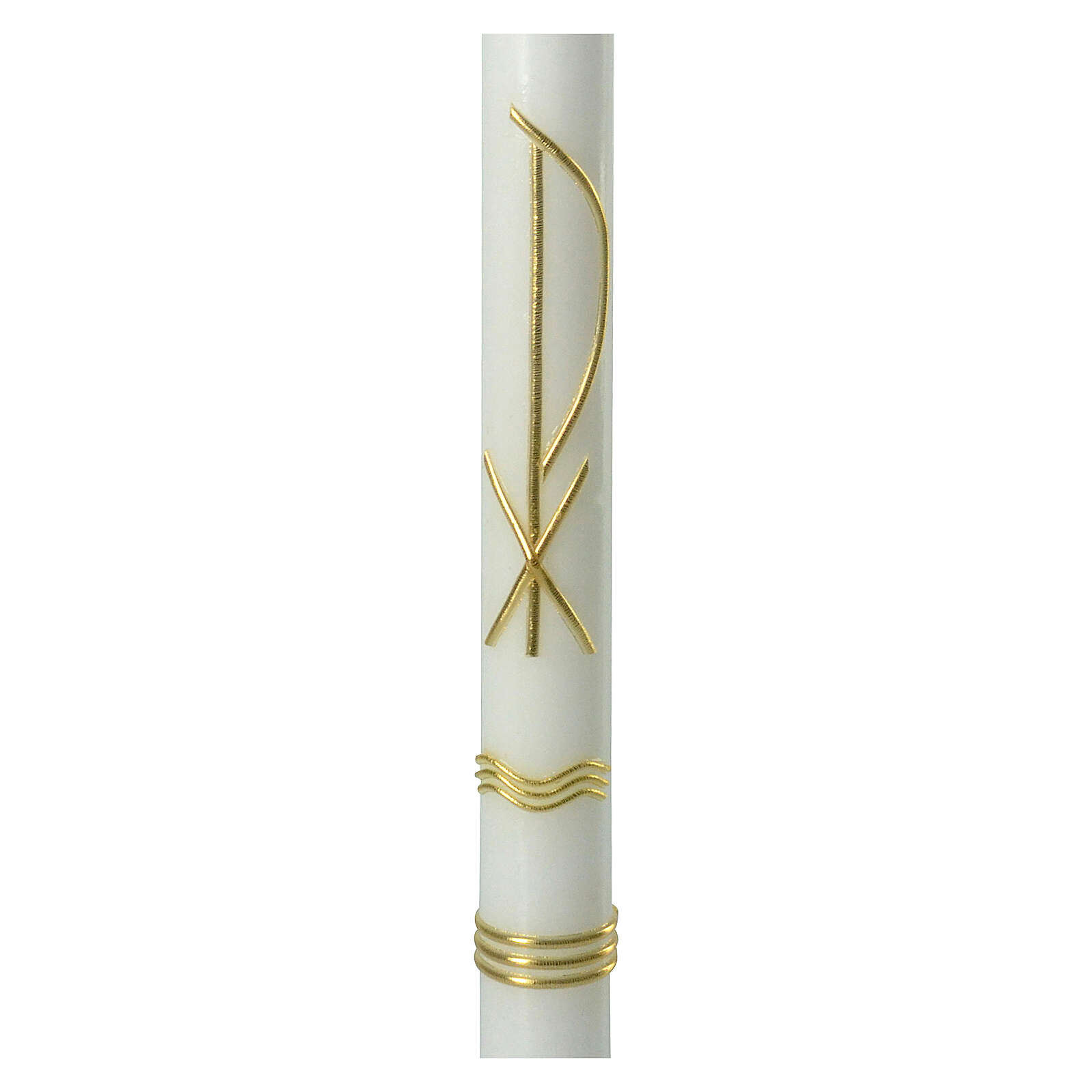 Baptismal candle, Christ's monogram, 400x30 mm online sales on