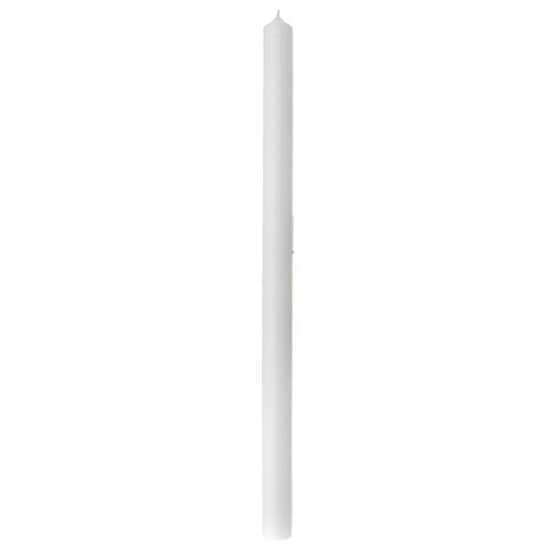 Cero arcobaleno calice argento 500x30 mm 4