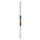 Cero arcobaleno calice argento 500x30 mm s3