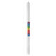 Rainbow candle silver chalice 500x30 mm s3