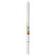Cero croce dorata calice Comunione Cresima 500x30 mm s1