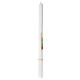 Cero croce dorata calice Comunione Cresima 500x30 mm s3