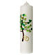 Candela Albero della Vita fedi cuori 275x70 mm s3