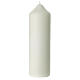 Candle for golden wedding anniversary, flowers, 165x50 mm s4