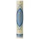 Cero Maria croce azzurro stelle 600x60 mm s2