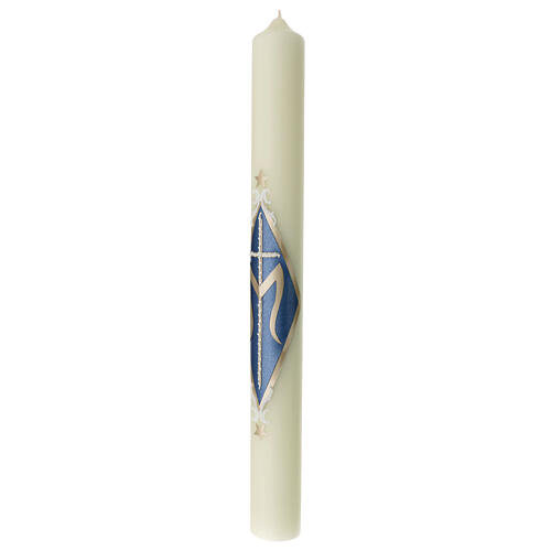 Cero mariano croce M dorata 600x60 mm 3