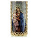 Kerze Maria und Jesuskind mit Rahmen, 165x50 mm s2