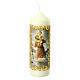 Saint Christopher and Child Candle 165x50 mm s1