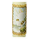 Guardian angel candle with golden frame 165x50 mm s2