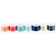 Velas pequenas coloridas tealight cores pastel 40 unidades 24x38 mm s2