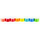 Colourful tealight candles, bright colours, set of 40, 38 mm s2