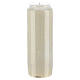 Sanctuary white candle, IHS, 9 day s3