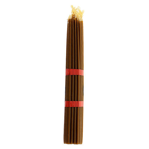 Beeswax candles, set of 33, 27 cm 3