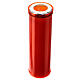JHS große rote Kerze fűr das Allerheiligste aus weißem Wachs, Durchmesser von 7 cm s2