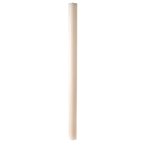 Paschal candle ivory XP Alpha and Omega 120x8 cm 7