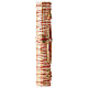 Paschal candle Alpha Omega Cross stylized lamb 120x8 cm s6