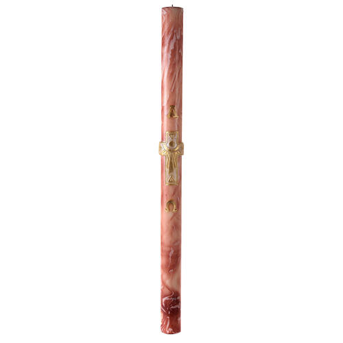 Cero Pasquale Alfa Omega Croce marmorizzato 120x8 cm 4