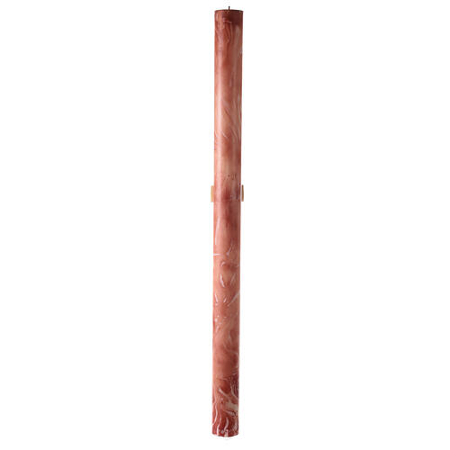 Cero Pasquale Alfa Omega Croce marmorizzato 120x8 cm 8