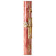Cero Pasquale Alfa Omega Croce marmorizzato 120x8 cm s6