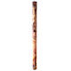 Marbled Paschal candle with Chi-Rho, Alpha and Omega 120x8 cm s7