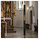 Paschal Candle JHS marbled spots 120x8 cm s2
