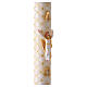 Paschal Candle Risen Jesus quilted 120x 80 cm s5