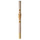 Paschal Candle JHS Cross quilted 120x80cm s2
