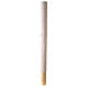 Cero Pasquale Alfa Omega croce rossa Agnello ricamato bianco 120x8 cm s7