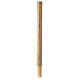 Cero Pasquale Alfa Omega croce stile moderno ricamato floreale 120x8 cm s7
