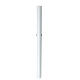 Paschal candle modern cross white wax reinforcement 8x120 cm s5