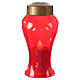Red LED votive candle with 60 day memory s3