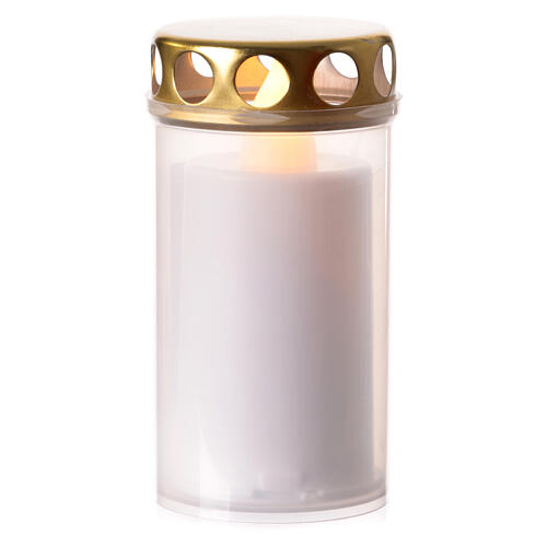 White LED votive candle with Jesus, 60 days 3