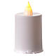 White votive candle with guardian angel LED 60 days s2