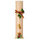 Paschal candle with IHS inscription and branches, 47 in s5