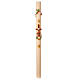 Paschal candle with cross, flowering branches, alfa and omega, 47 in s2