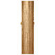 Paschal candle 120 cm Alpha Omega golden cross hand painted s5
