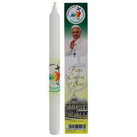 Candle with official Jubilee 2025 logo