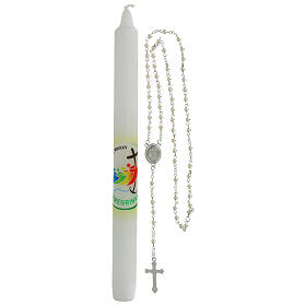 Official Jubilee candle and rosary set