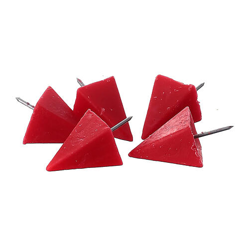 Osterkerze Regenbogenähren 80x8 cm 4