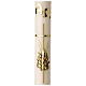 Paschal candle with wheat bas-relief, 31.5x3 in s2