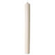 Paschal candle with pastel decorations, 31.5x3 in s4