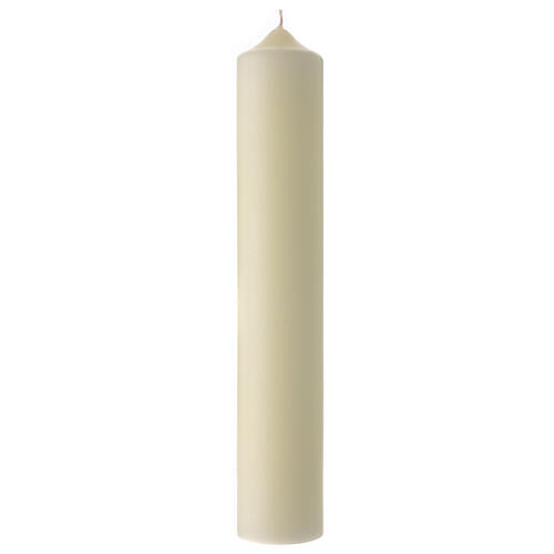 Cero croce oro marmo verde 40x6 cm 3