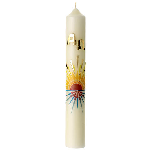 Altar Candle with Sunrise, 40x6 cm 1