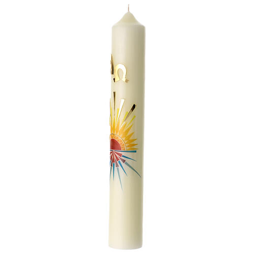 Altar Candle with Sunrise, 40x6 cm 2