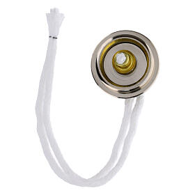 Tappo metallo avvitabile diam. 2.7 cm per cartuccia a cera liquida
